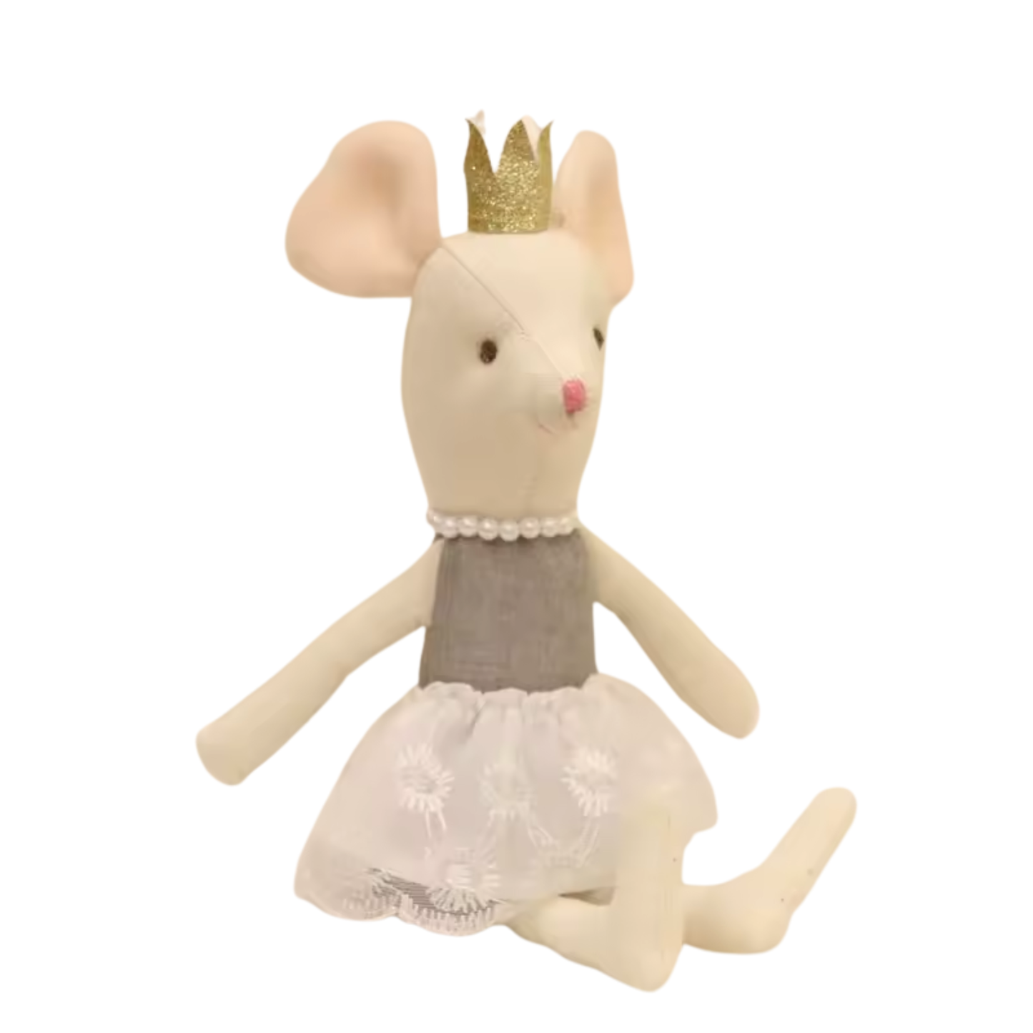 Plush Mouse Dollhouse Toy Ornament