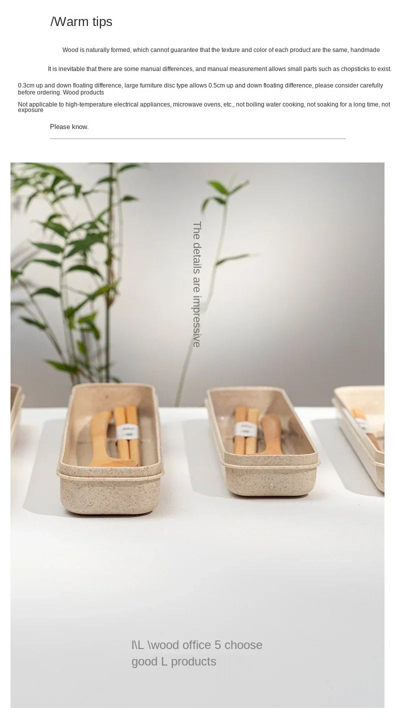 Handmade Home Dinnerware Tableware Cutlery for Kitchen, Natural Wooden Spoon & Fork Dinner Kit, Rice Soups, Cereal Utensil