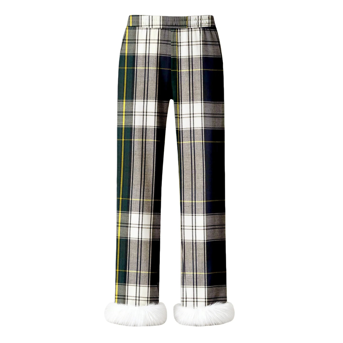 Mens Flannel Pajama Pants With Pockets Fleece Pjs Soft Warm Plaid Pajamas Bottoms Lounge Sleep Pants Loungewear Sleepwear