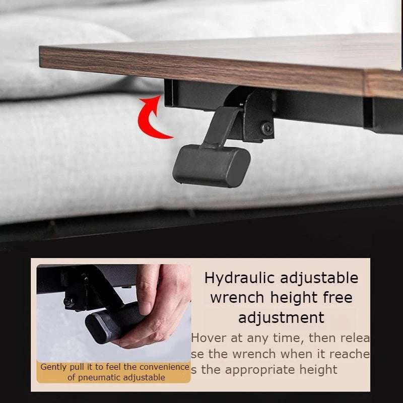 Mobile Metal Dining Tables Small Space Saving Luxury Folding Tables Multifunctional Simple Desks Elegant Coffee Table Salon