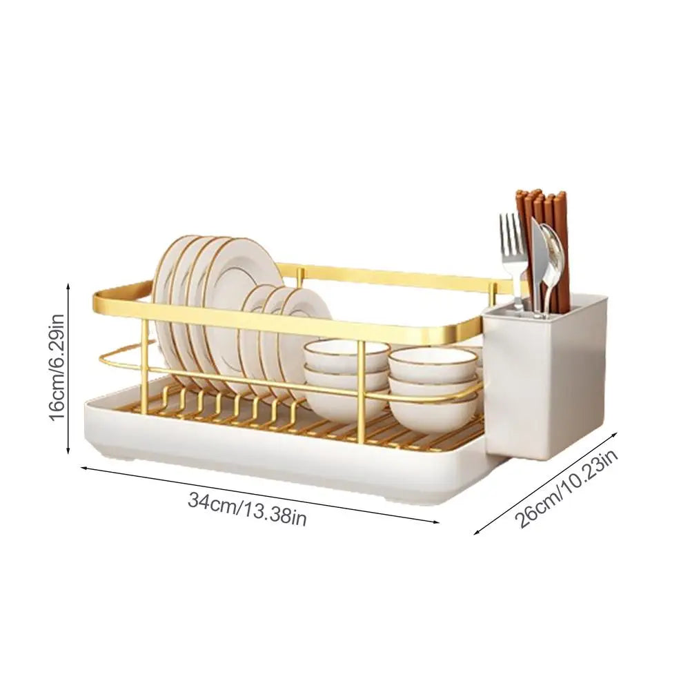 Dish Drying Rack Kitchen Drying Rack Kitchen Counter Organizer kitchen dish storage rack home integrated rack Kitchen Supplies
