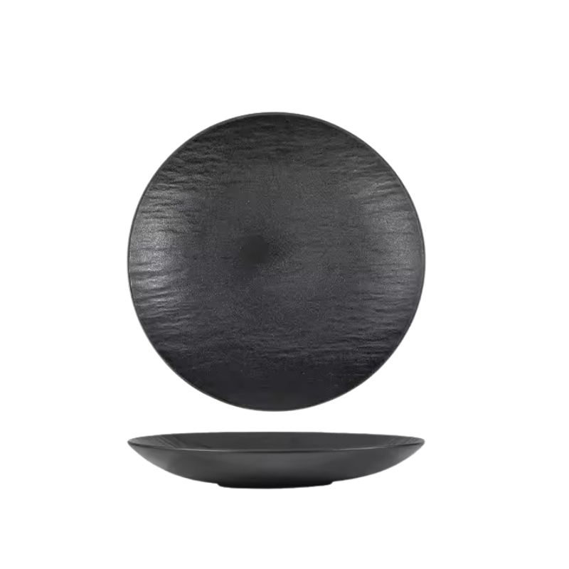 Stone Frosted Ceramic Plate