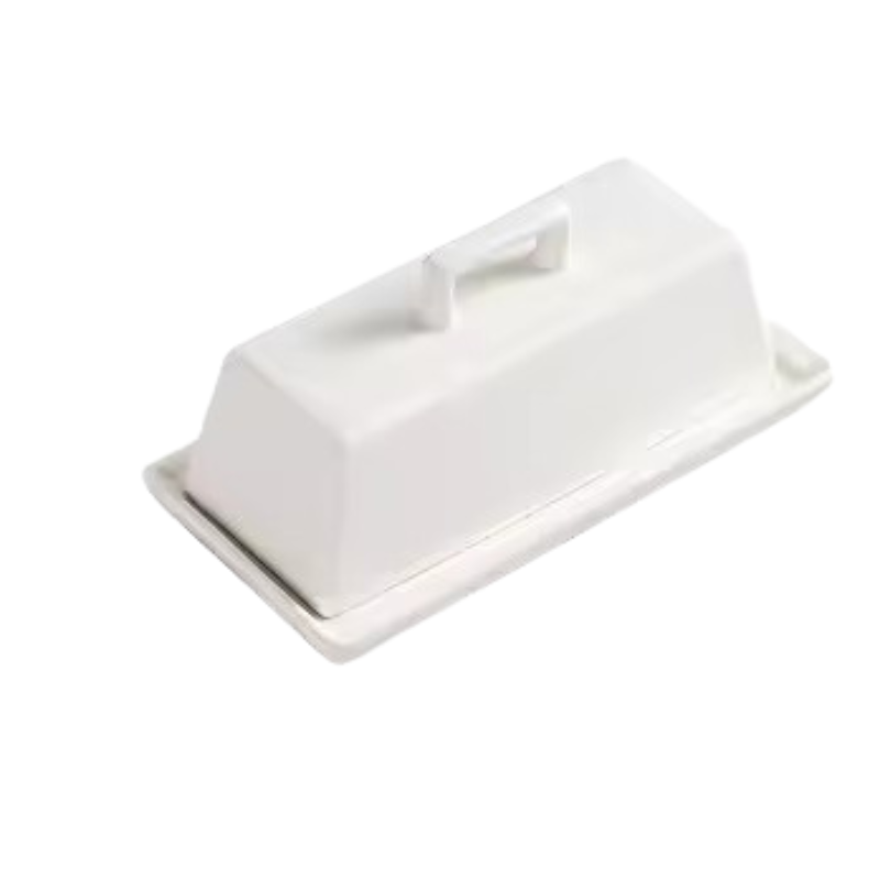 Ceramic Cheese Butter Dish with Lid