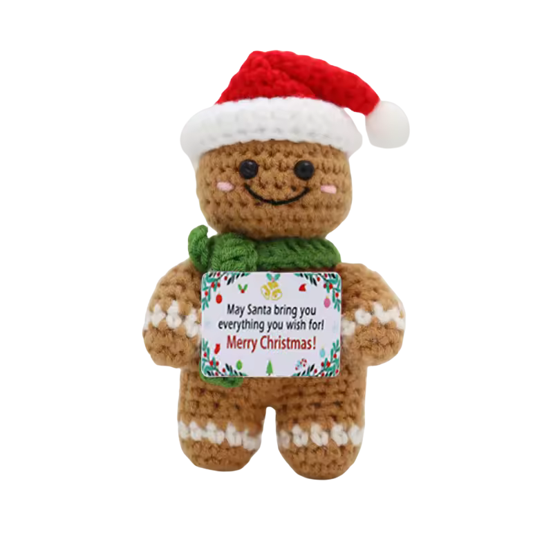 Kawaii Cute Crochet Christmas Decor