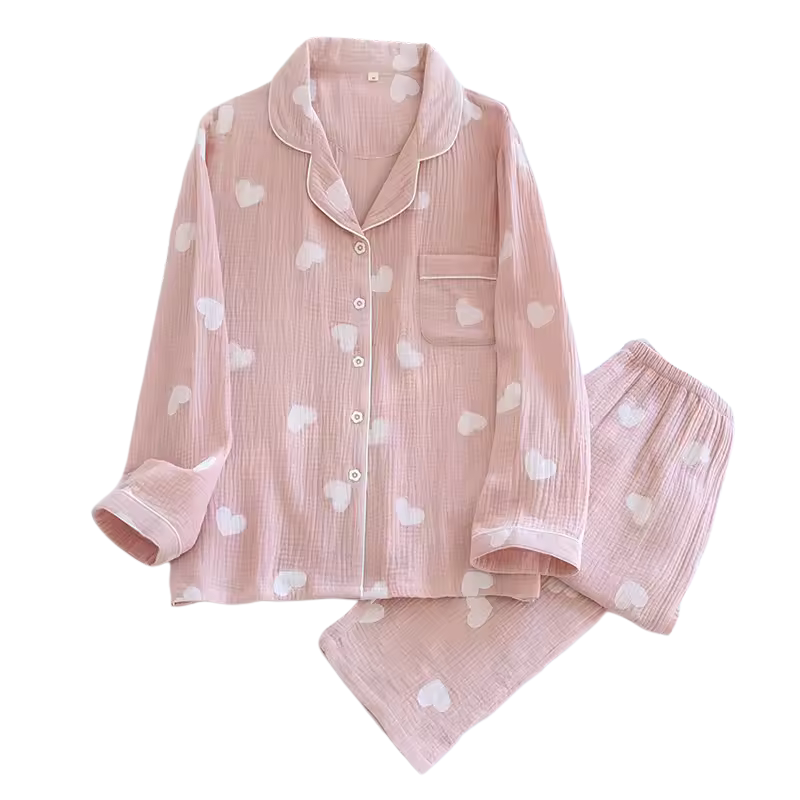 Women's Gauze Sleepwear Set