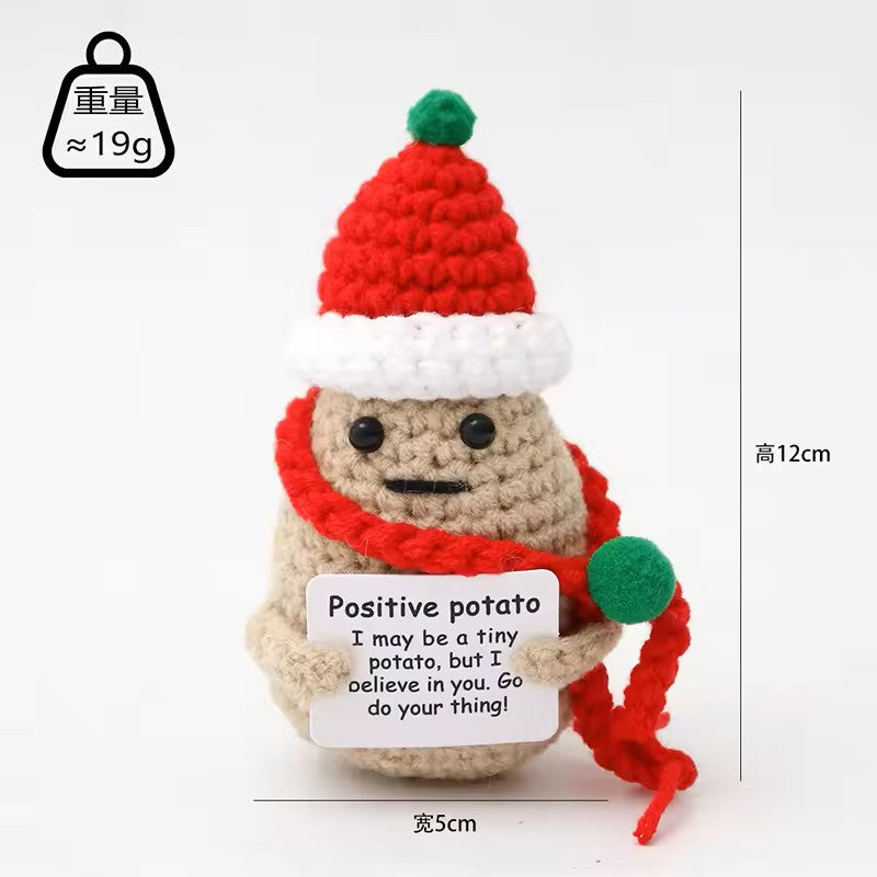 Kawaii Cute Crochet Christmas Decor