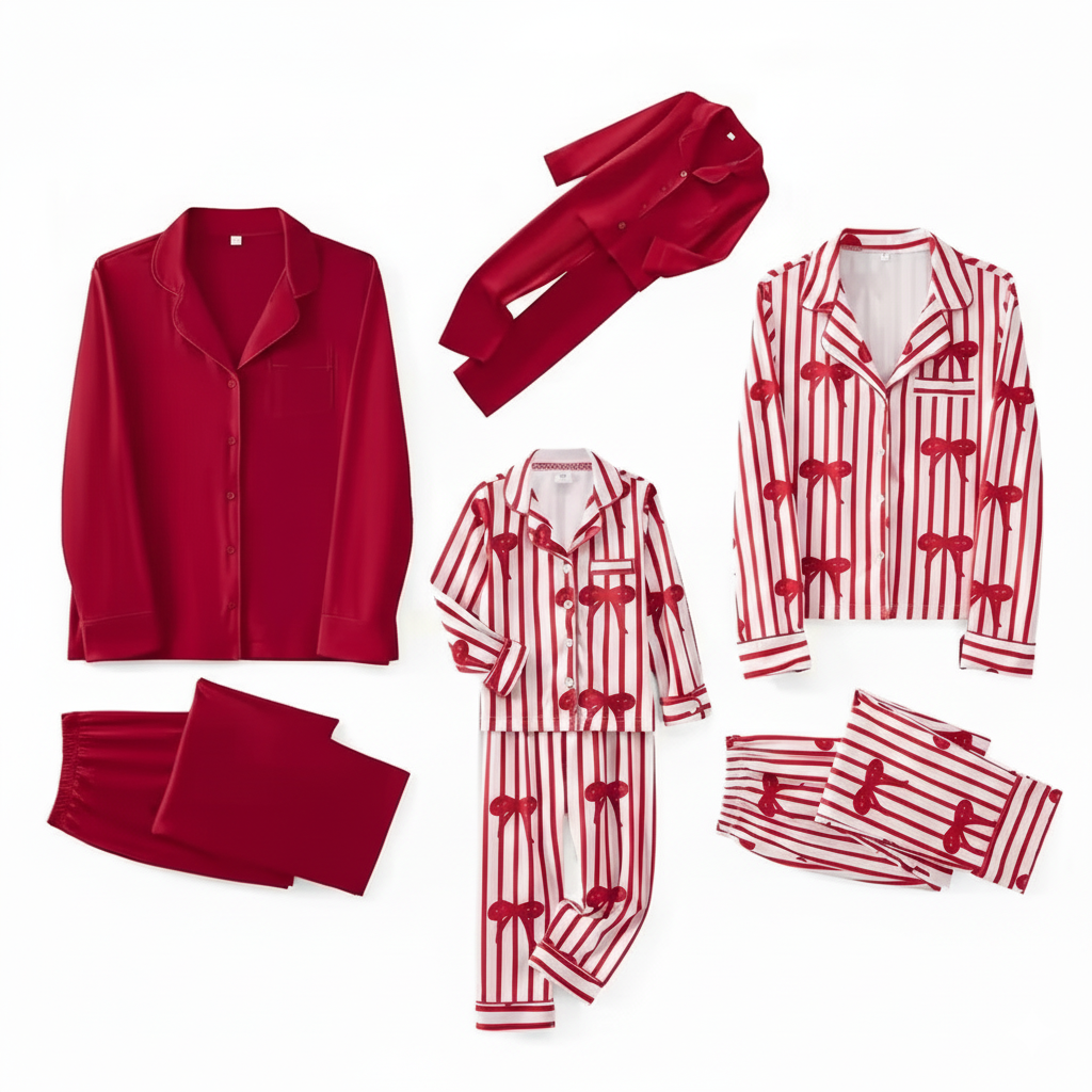 Family Matching Christmas Pajamas Set