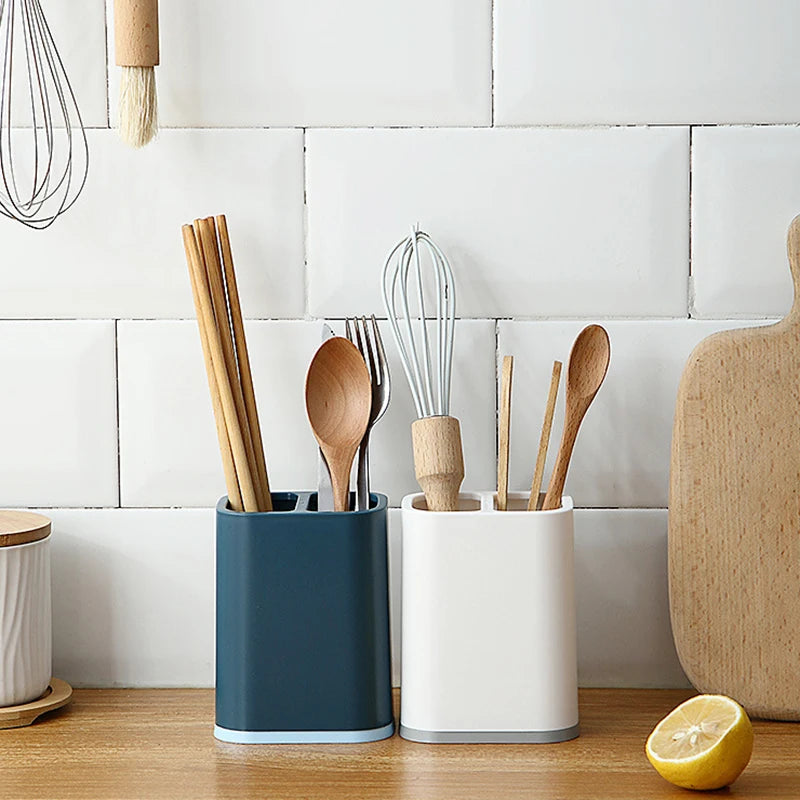 Kitchen Drain Shelf, Tableware Draining Rack, Chopsticks Cage Holder, Spoon Fork Knife Storage Organizer