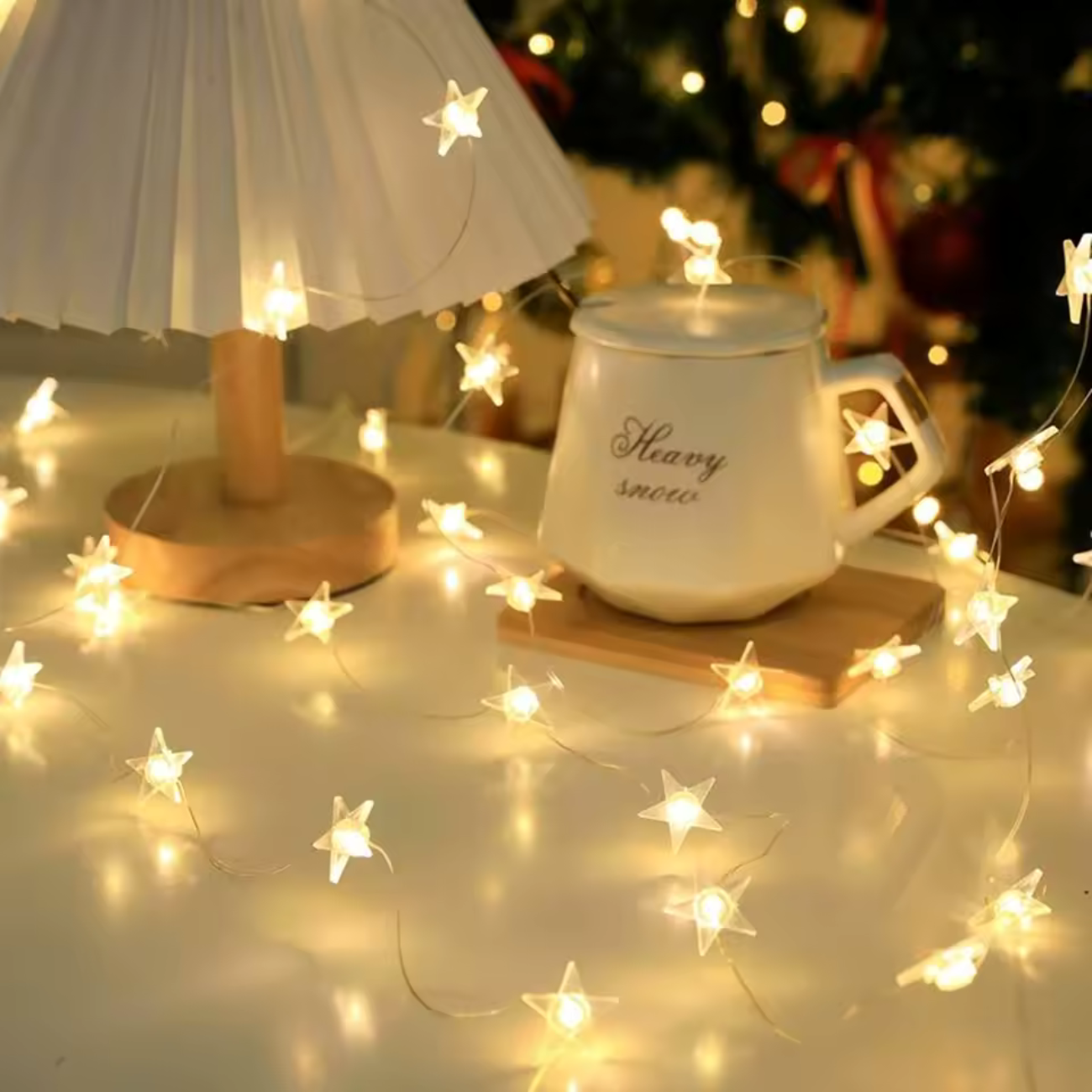 LED Fairy Star String Lights