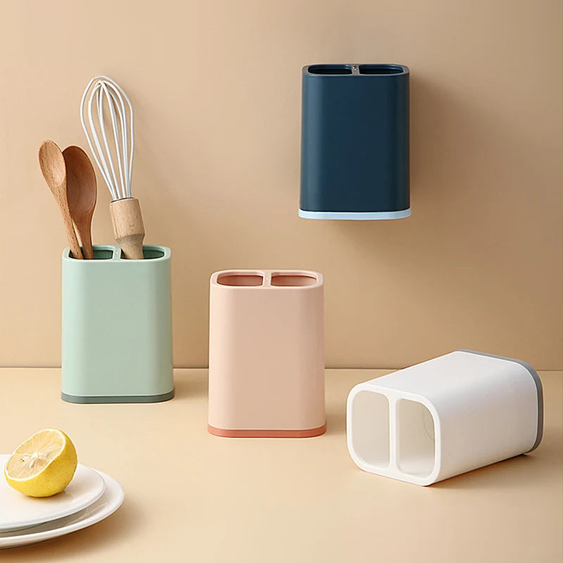 Kitchen Drain Shelf, Tableware Draining Rack, Chopsticks Cage Holder, Spoon Fork Knife Storage Organizer