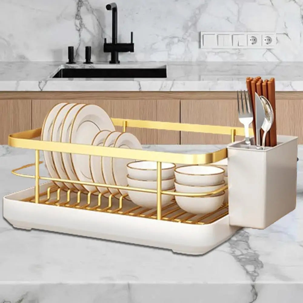 Dish Drying Rack Kitchen Drying Rack Kitchen Counter Organizer kitchen dish storage rack home integrated rack Kitchen Supplies