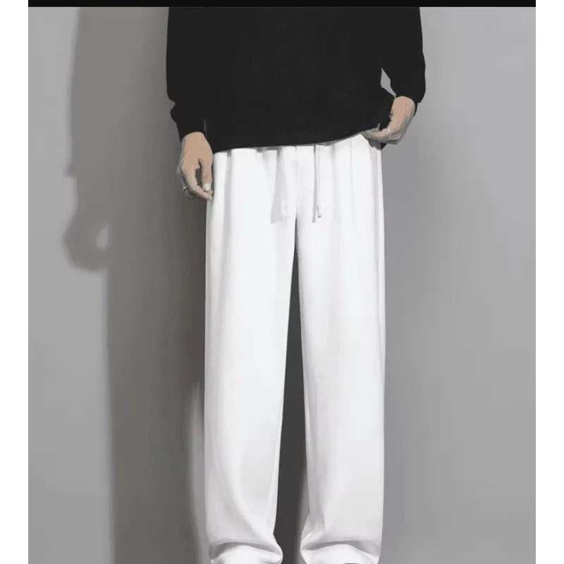 Loose and Comfortable Casual Wear for Autumn and Winter, Jogging Pants, Loose Women's Casual Wide-leg Pants