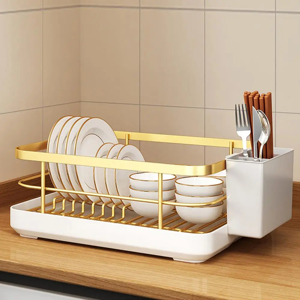 Dish Drying Rack Kitchen Drying Rack Kitchen Counter Organizer kitchen dish storage rack home integrated rack Kitchen Supplies