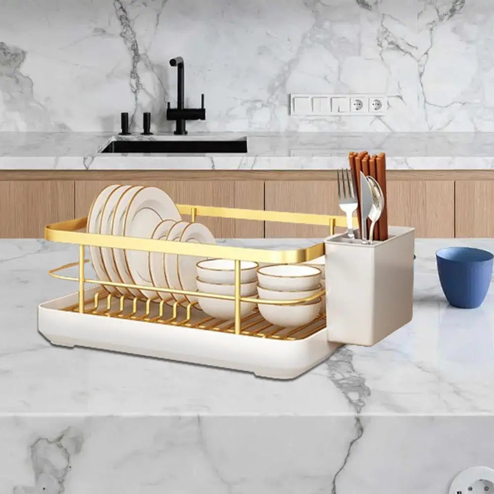 Dish Drying Rack Kitchen Drying Rack Kitchen Counter Organizer kitchen dish storage rack home integrated rack Kitchen Supplies