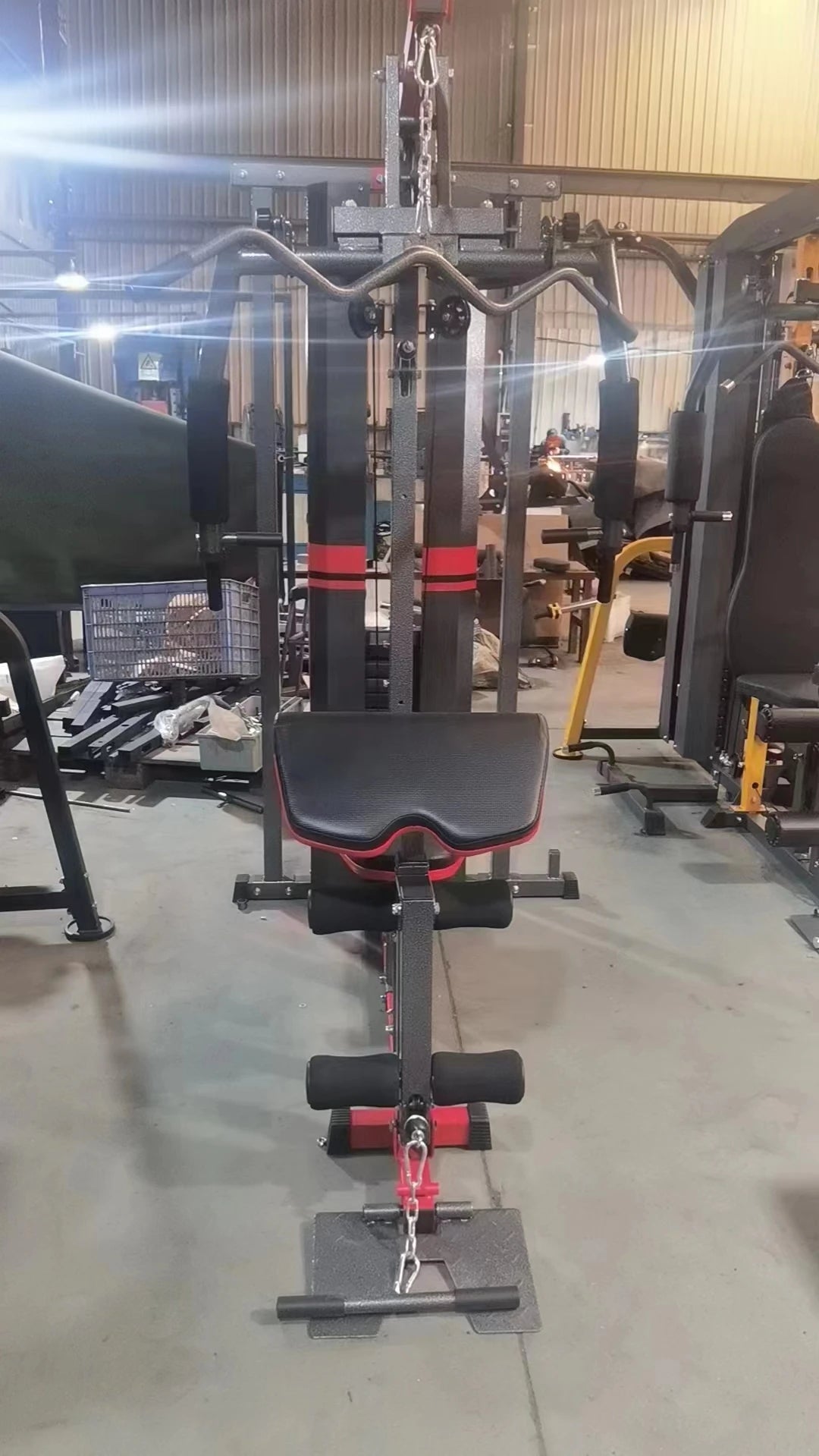 Multi Functional Gym Fitness Equipment Home Fitness Equipment Comprehensive Strength Training Body Building Multi Person Station