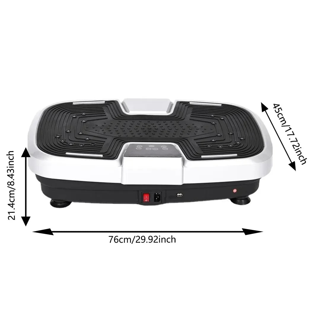 Home Fitness Sports Equipment Whole Body Fat Remover Lazy Vibration Cellulite Massager Slimming Machine Weight Loss Power Head