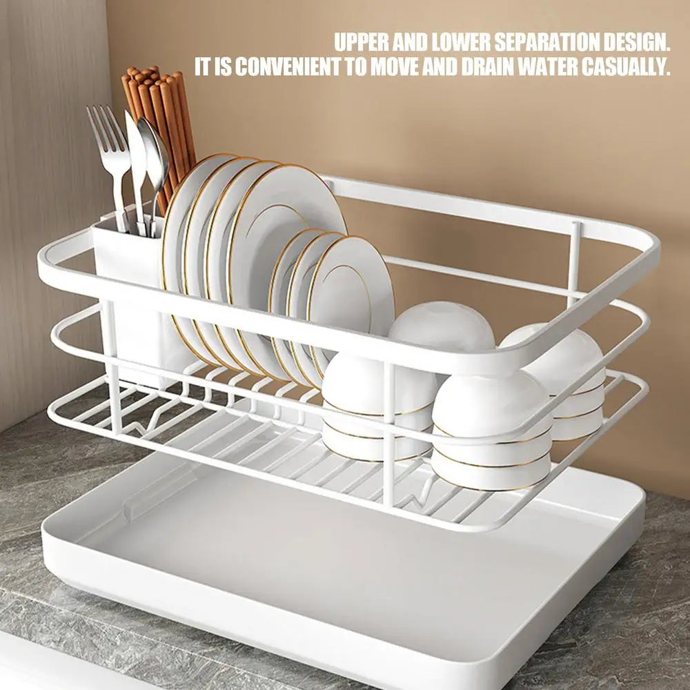 Dish Drying Rack Kitchen Drying Rack Kitchen Counter Organizer kitchen dish storage rack home integrated rack Kitchen Supplies