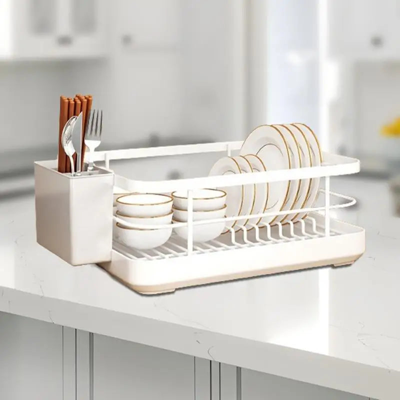 Dish Drying Rack Kitchen Drying Rack Kitchen Counter Organizer kitchen dish storage rack home integrated rack Kitchen Supplies