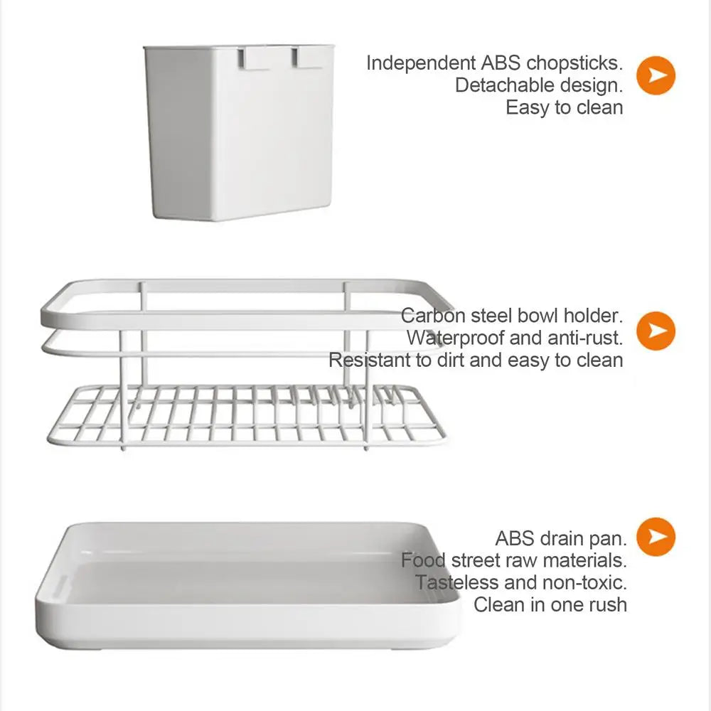 Dish Drying Rack Kitchen Drying Rack Kitchen Counter Organizer kitchen dish storage rack home integrated rack Kitchen Supplies