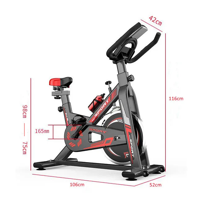 Indoor Fitness Reduce Weight Equipment And Home Silent Cycling Spinning Gym Exercise Spin Bike
