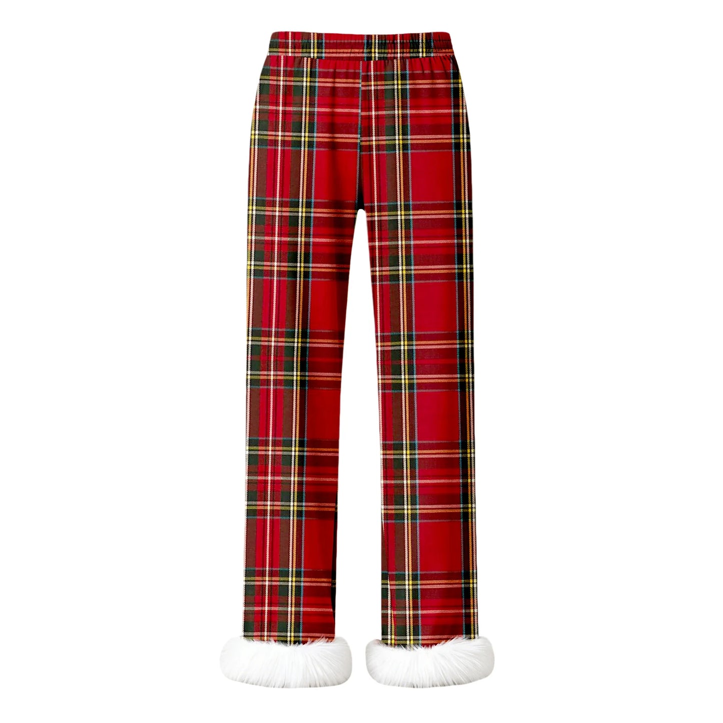 Mens Flannel Pajama Pants With Pockets Fleece Pjs Soft Warm Plaid Pajamas Bottoms Lounge Sleep Pants Loungewear Sleepwear