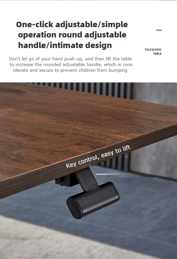 Mobile Metal Dining Tables Small Space Saving Luxury Folding Tables Multifunctional Simple Desks Elegant Coffee Table Salon