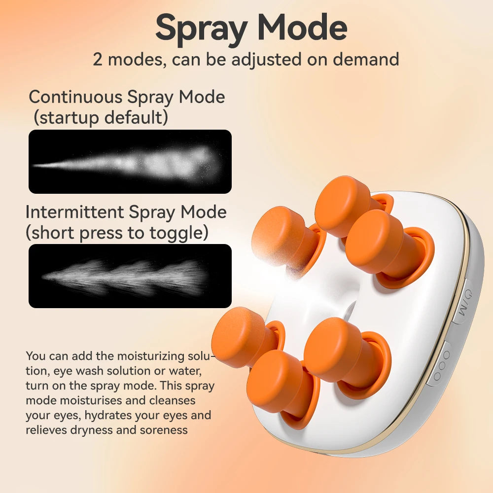 Eye massage equipment helps prevent dryness and overuse of the eyes, maintain eye health, and relieve eye fatigue