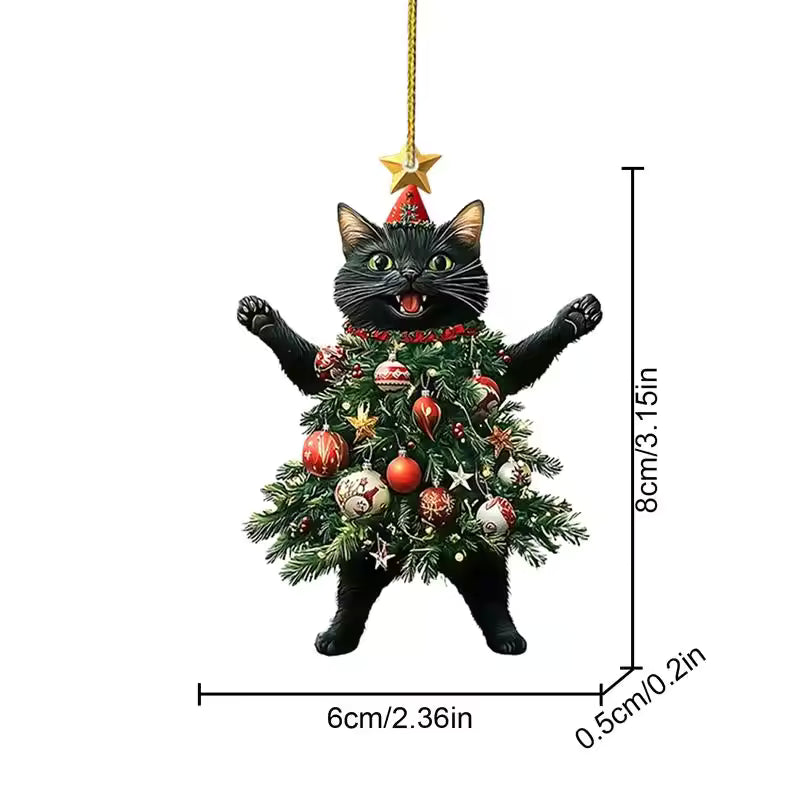 Cat Pendant Cute Hanging Decoration