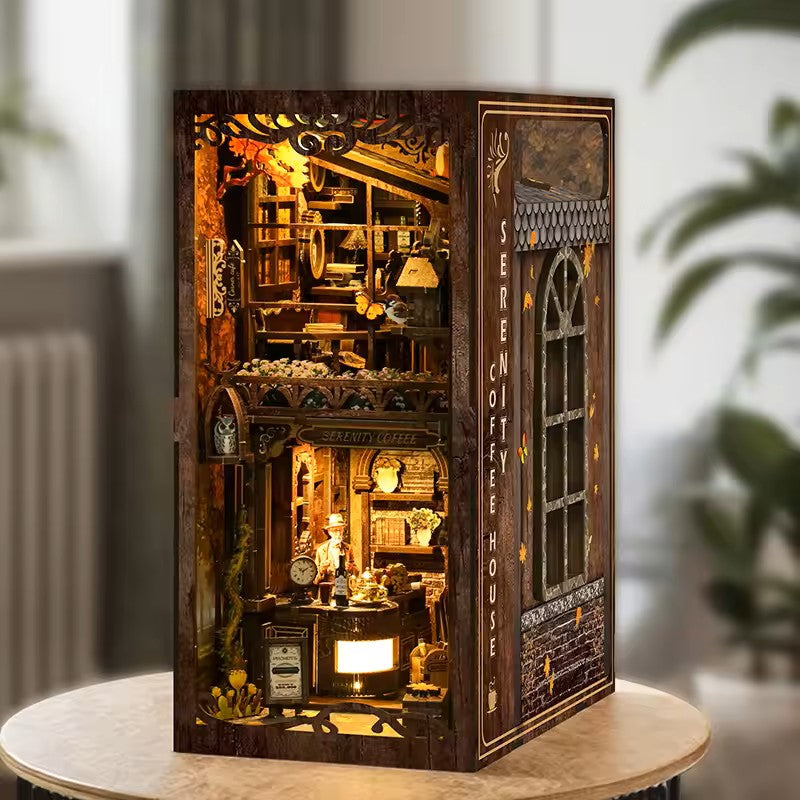 Magical 3D Coffee Shop Book Nook