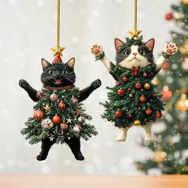 Cat Pendant Cute Hanging Decoration