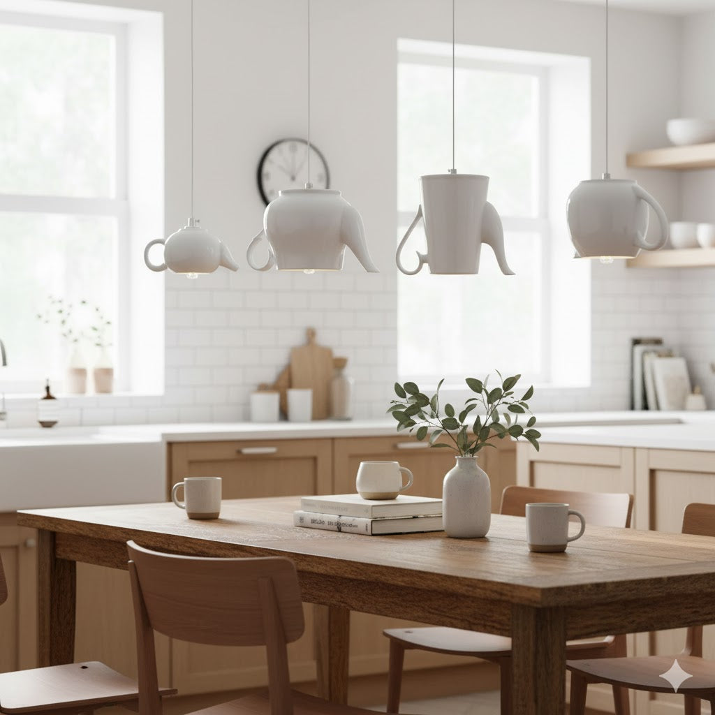 Modern Tea Cups Hanging Lamps