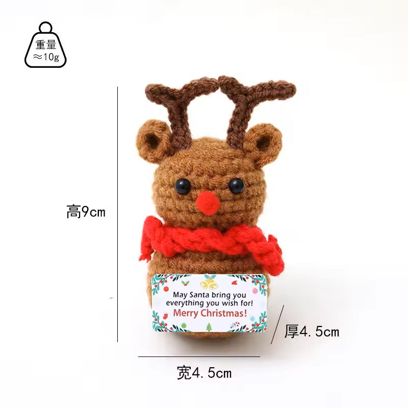 Kawaii Cute Crochet Christmas Decor