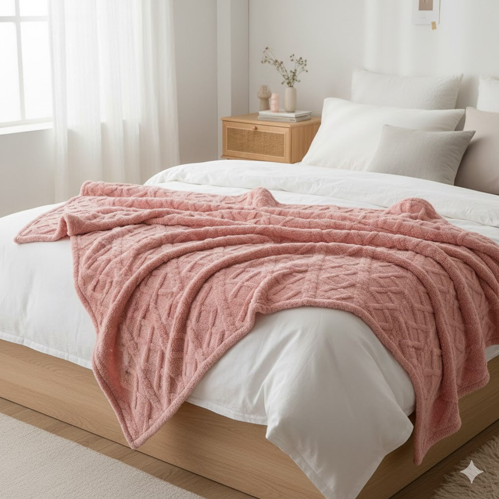 Ultra-Soft Plush Fleece Blanket