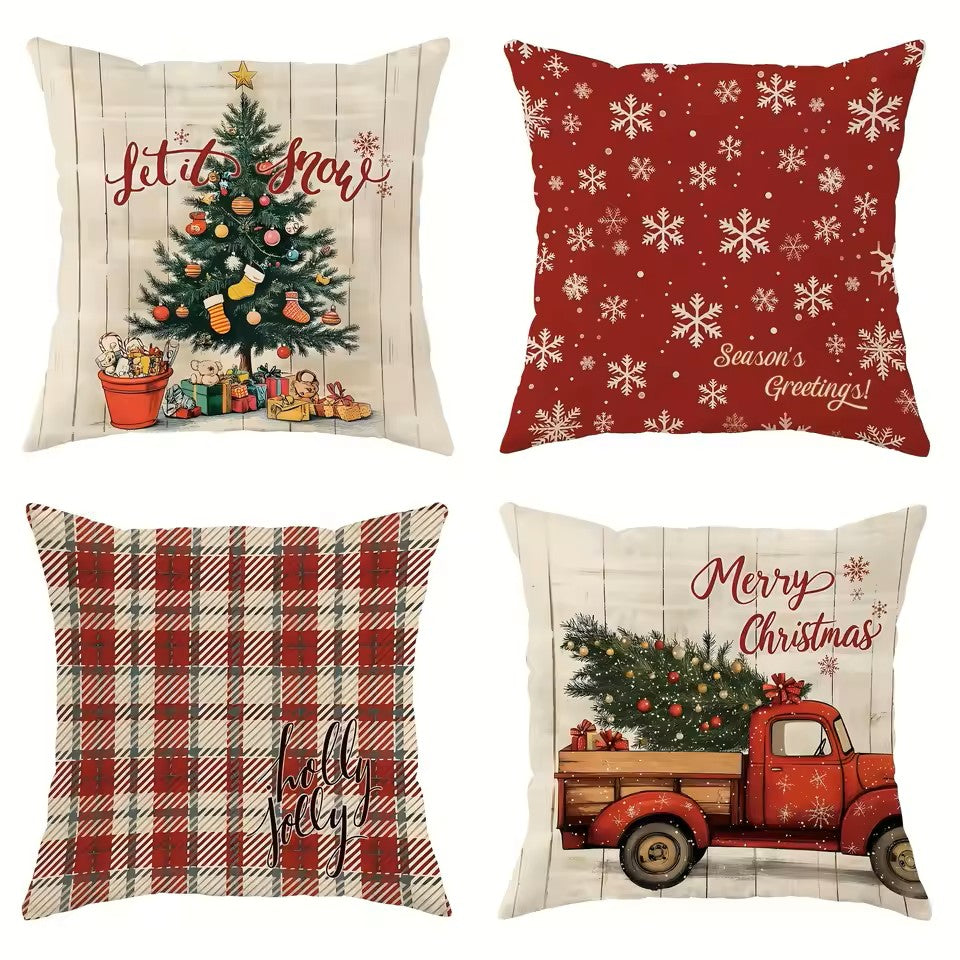 Festive Holiday Pillowcases
