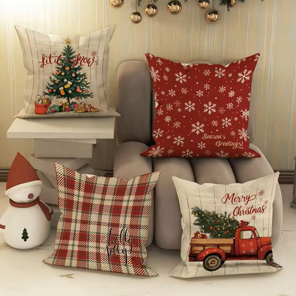 Festive Holiday Pillowcases