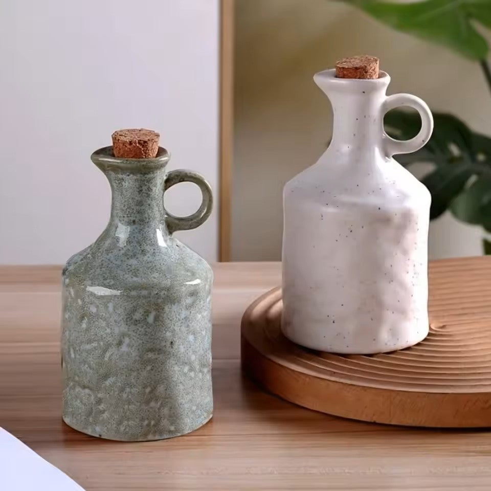 Ceramic Oil Dispenser Bottle