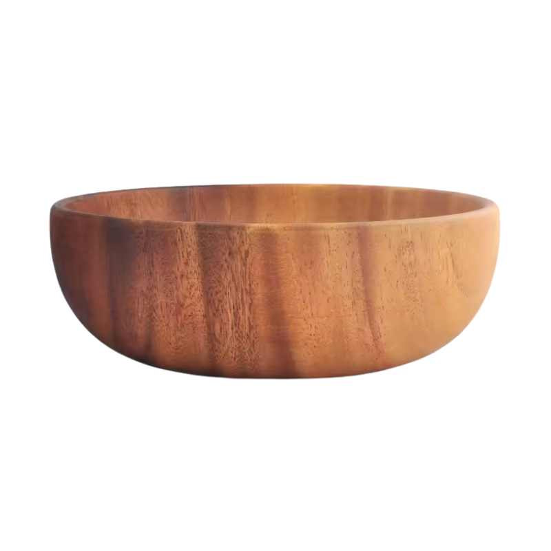 Japanese Style Acacia Wooden Bowl